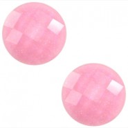 Basic cabochon 10mm Pink glitter